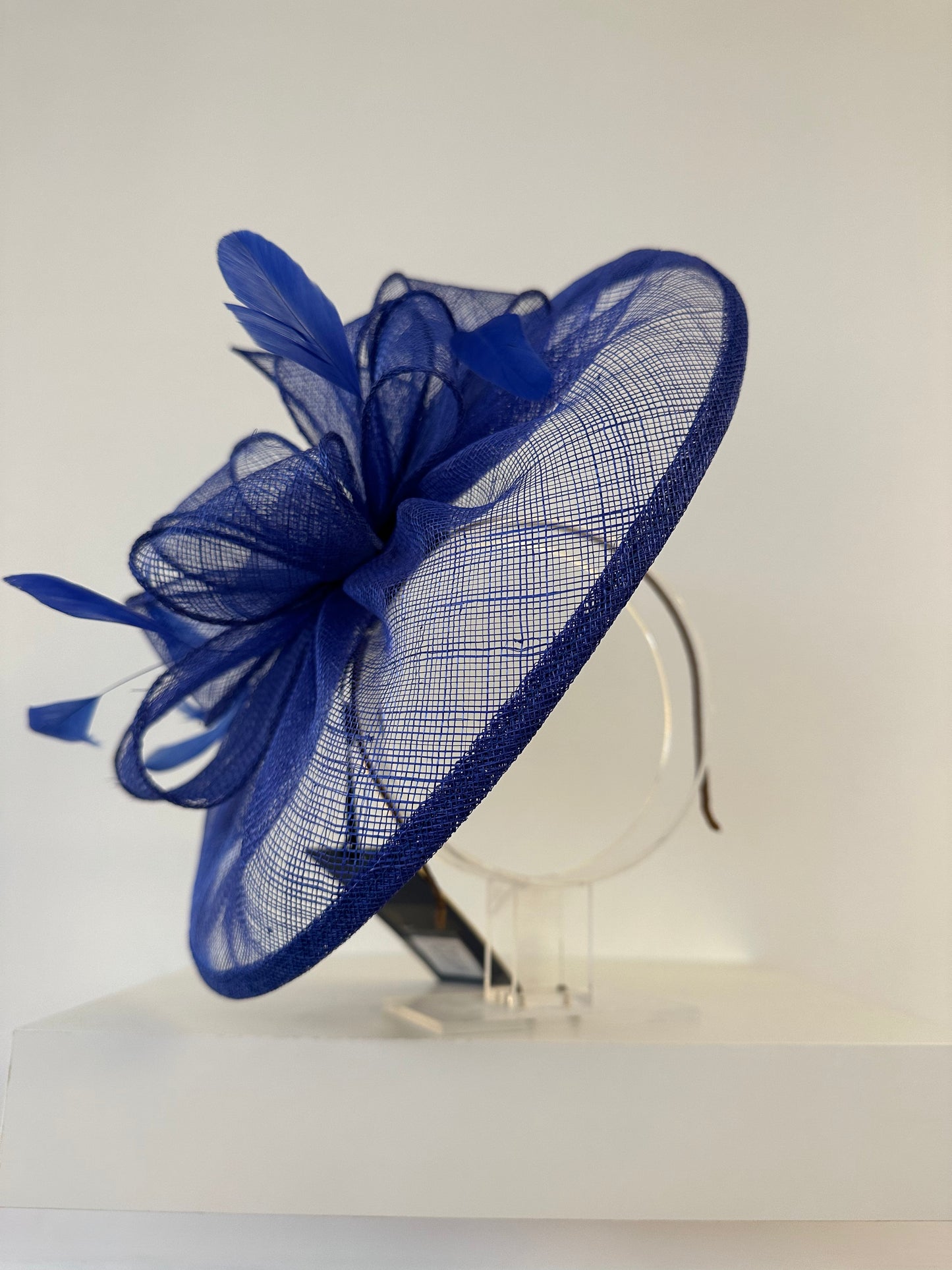 Blue Fascinator