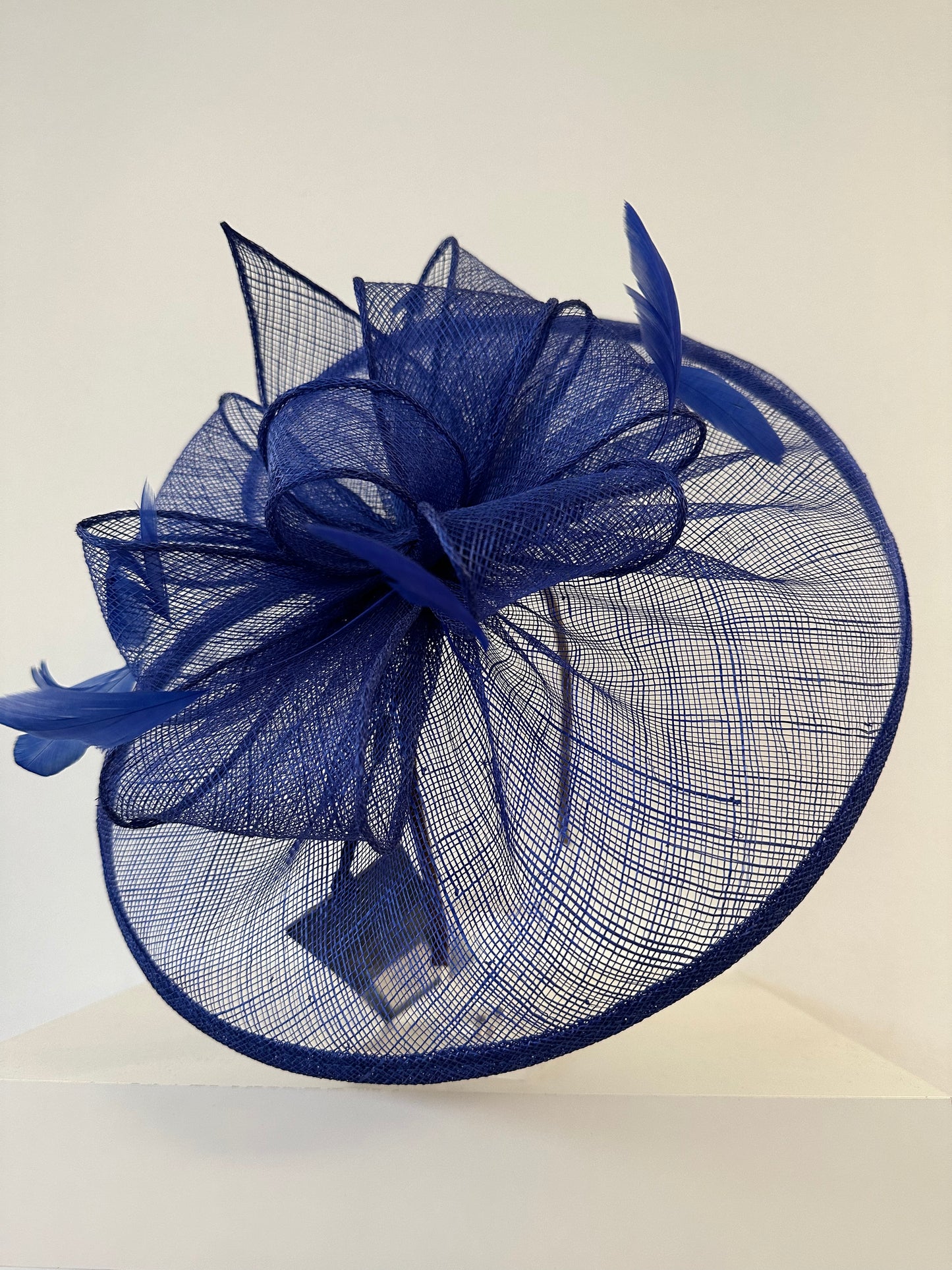 Blue Fascinator