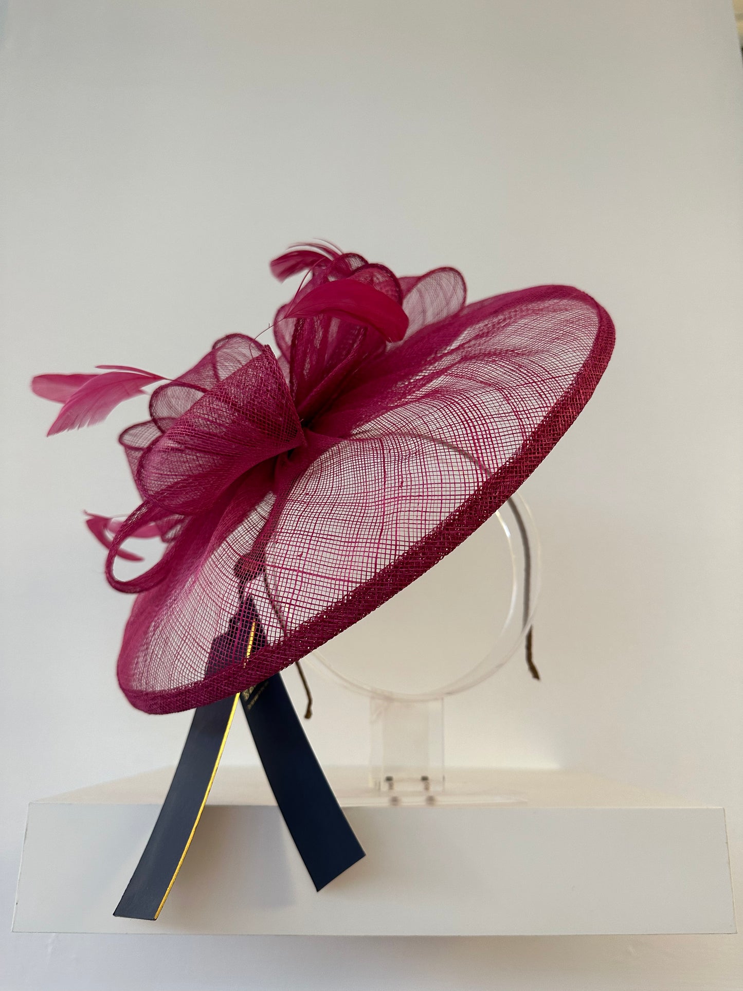 Magenta Fascinator