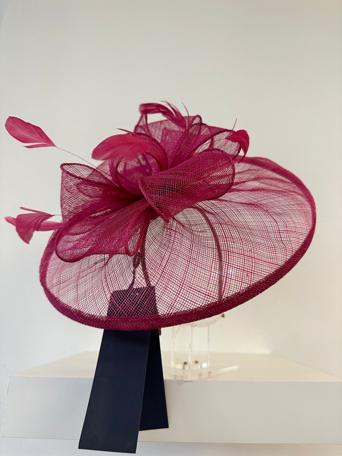 Magenta Fascinator