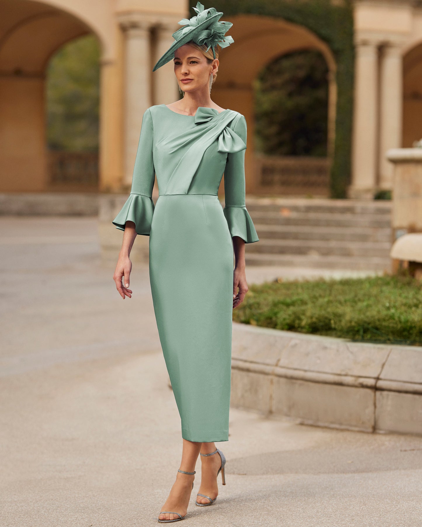 Sage Mother of the Bride Dress