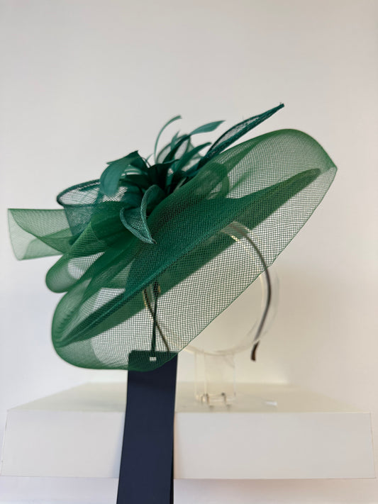 Emerald Fascinator
