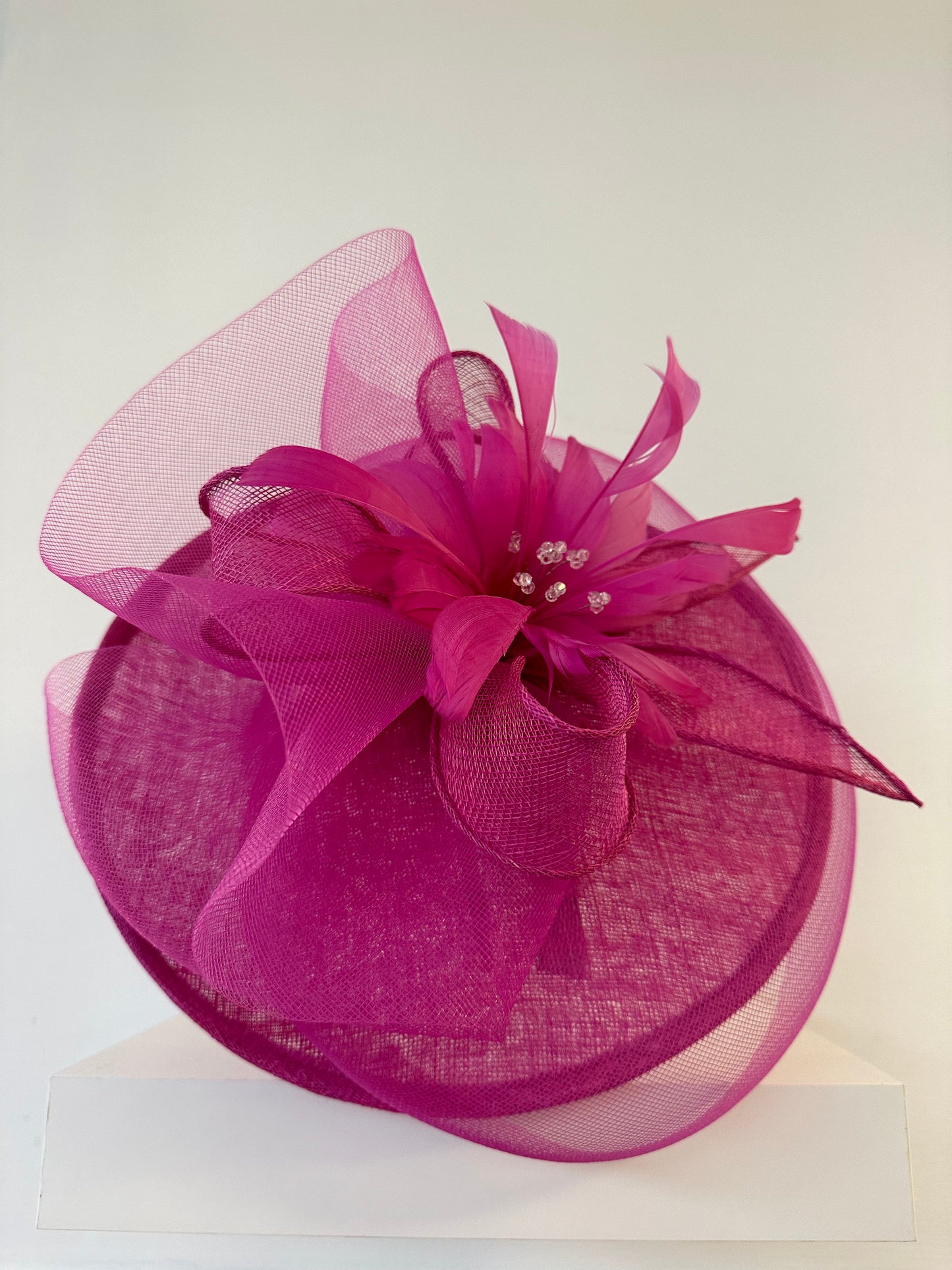 Fuchsia Fascinator
