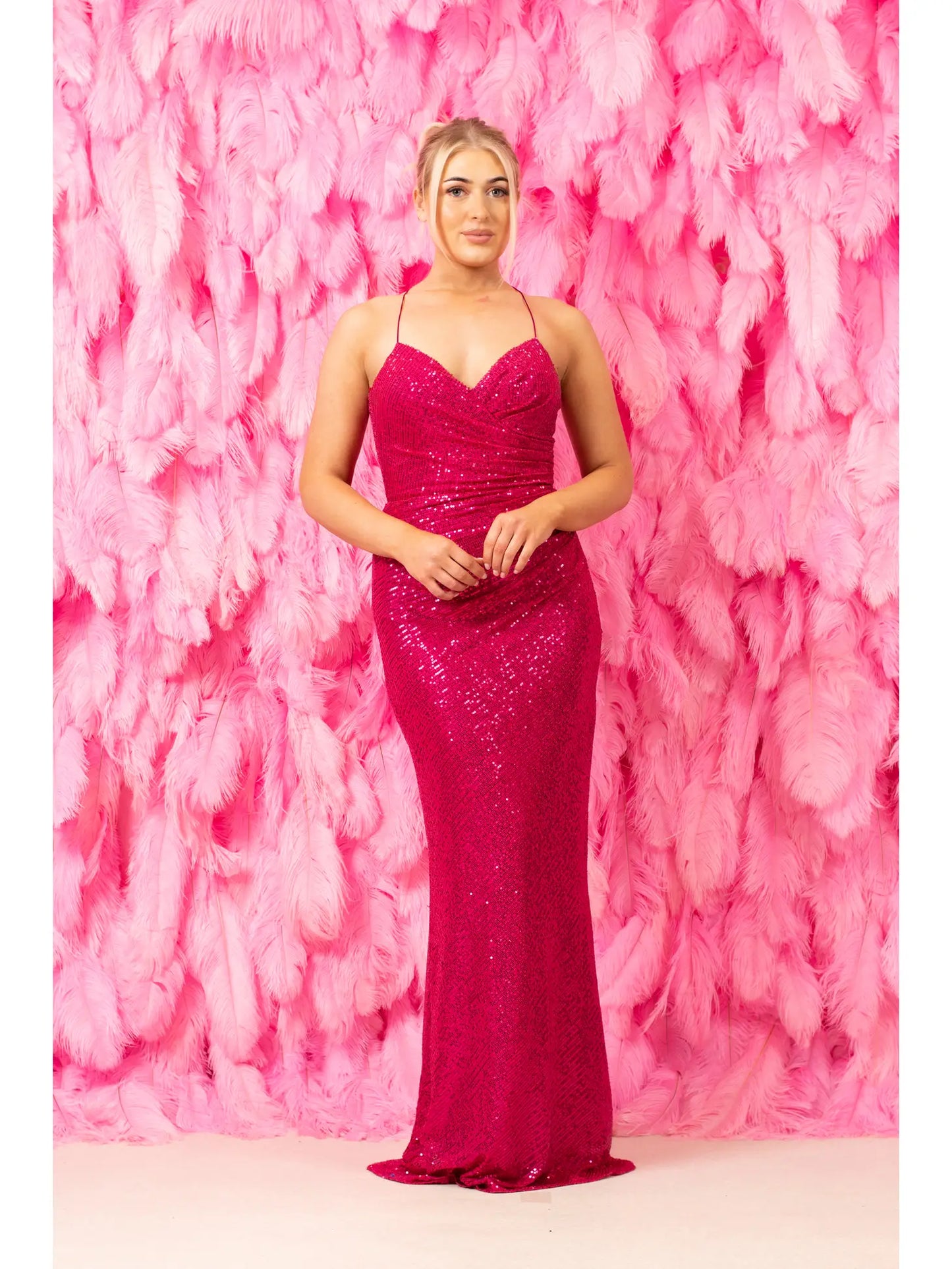 Shimmery Pink Dress