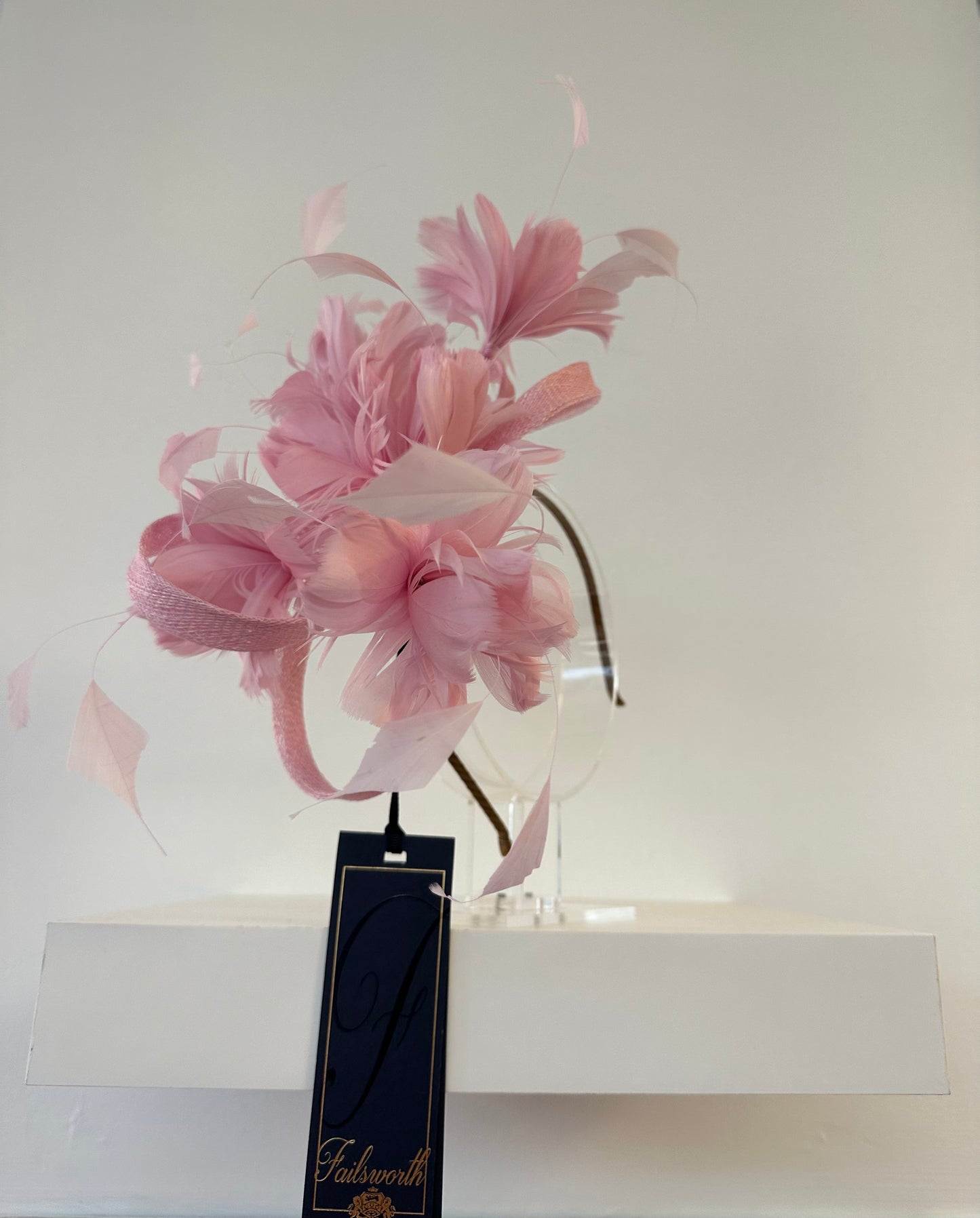Pink Fascinator