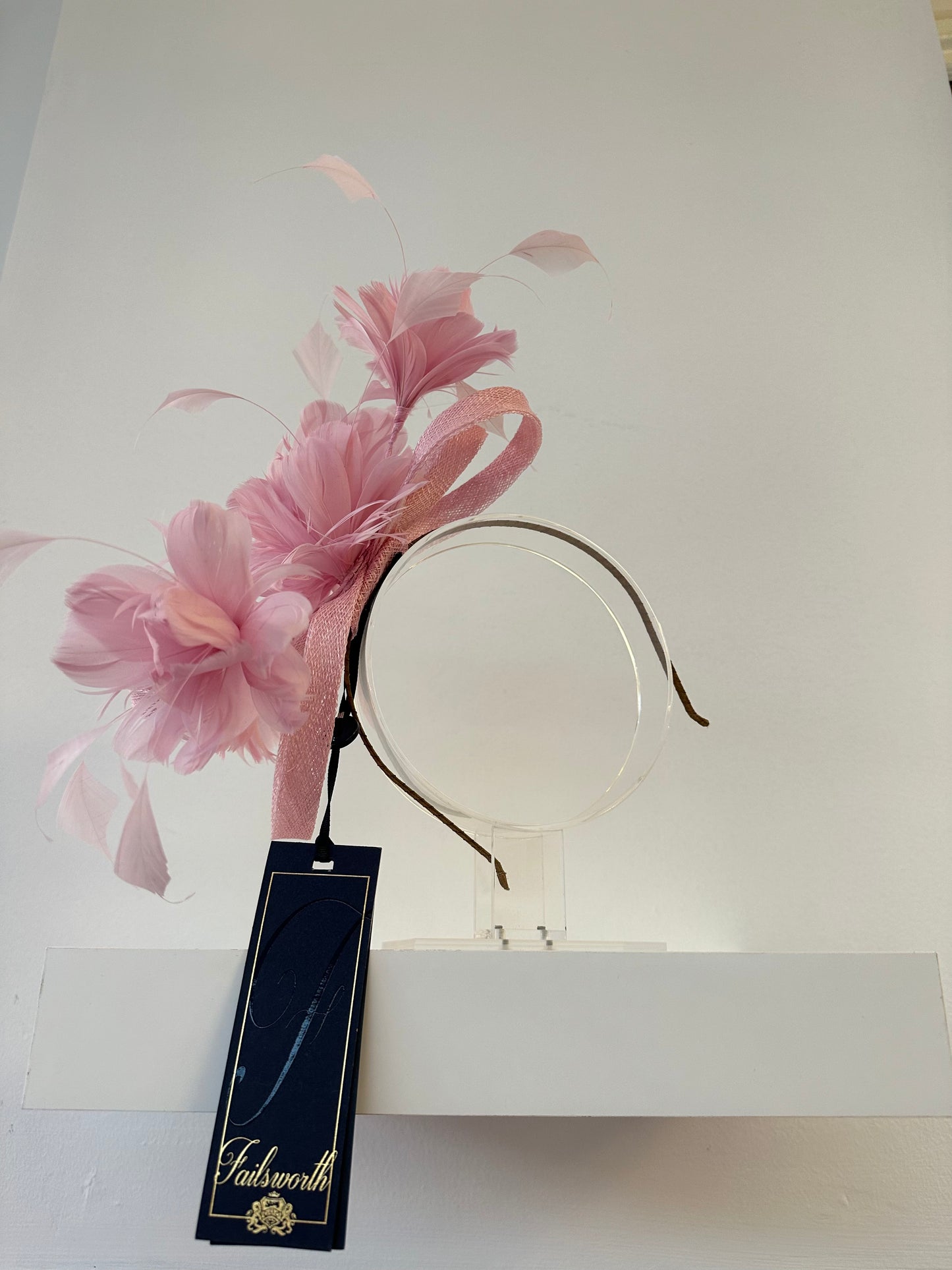 Pink Fascinator