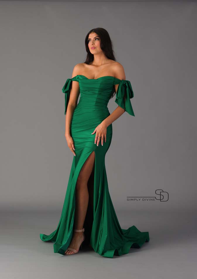 Emerald Evening Dress