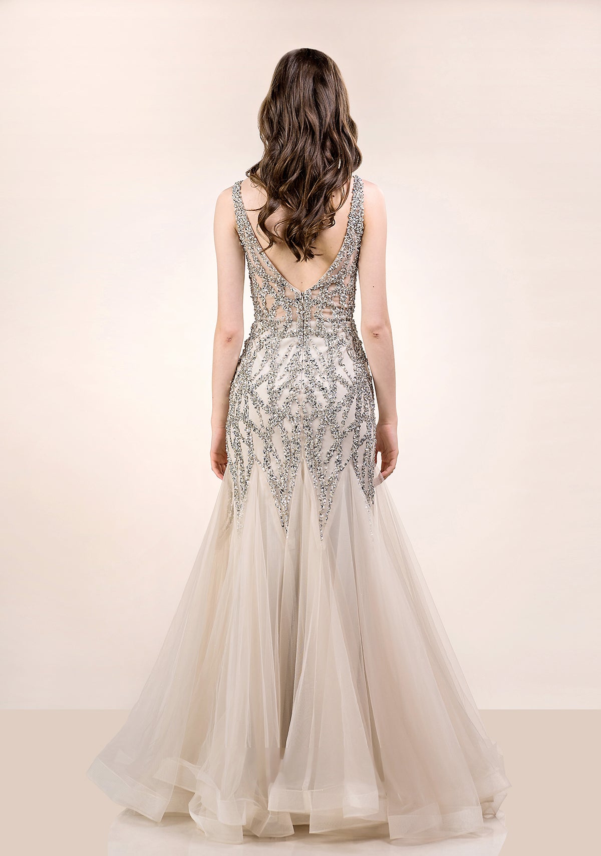 Ghost Grey Prom Dress
