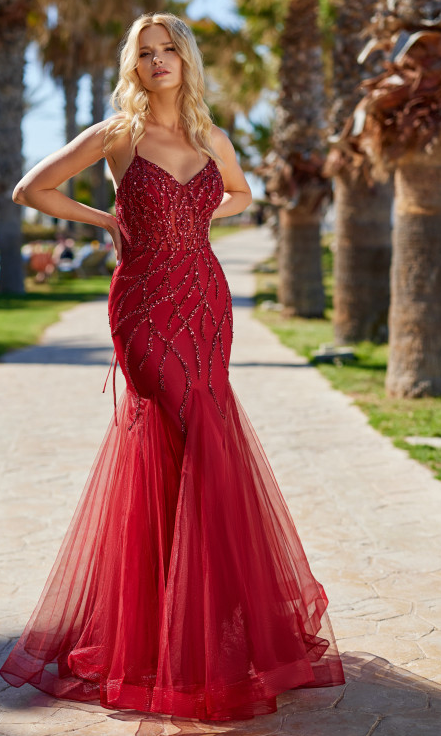 Red Evening & Prom Dress