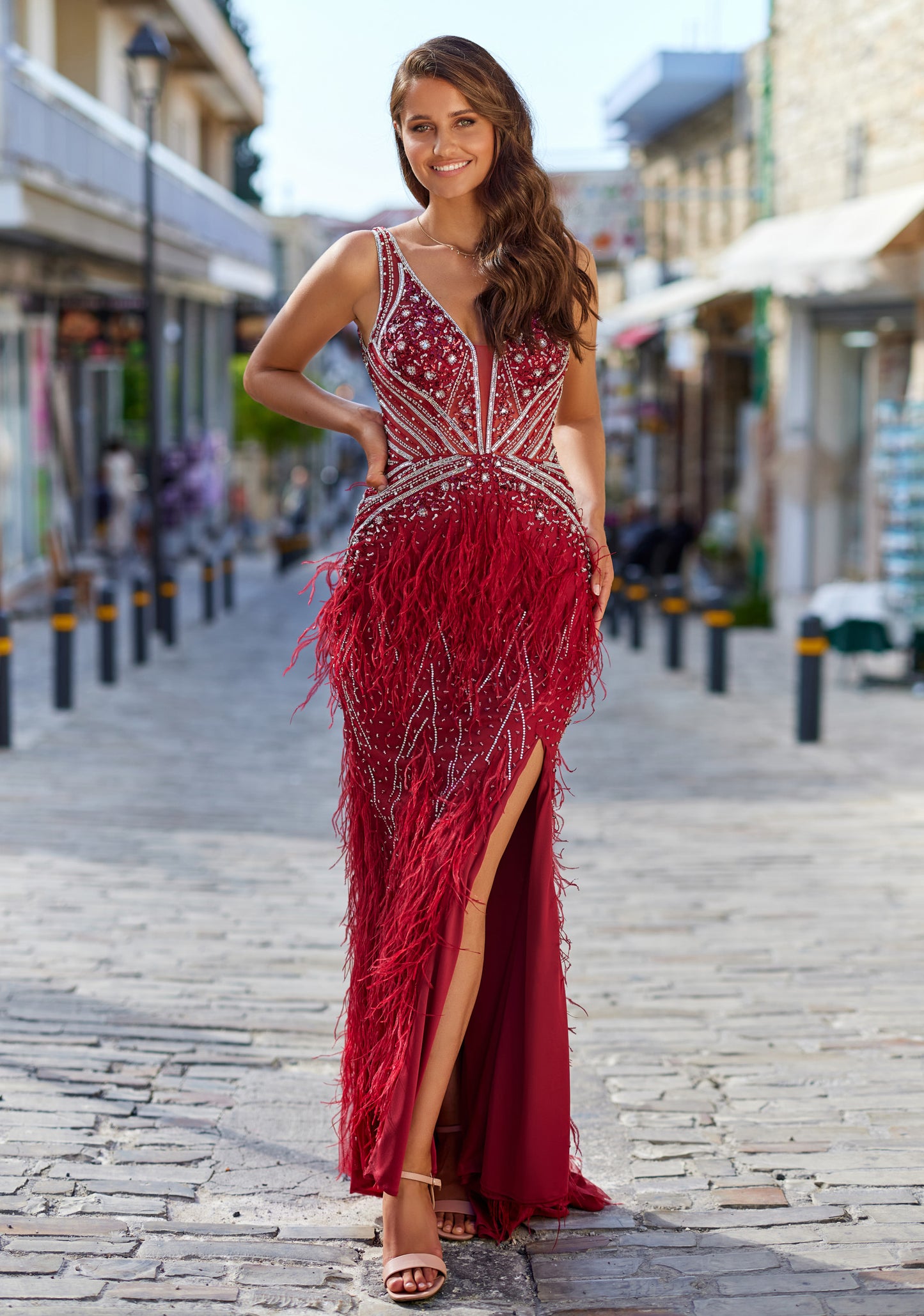 Red Evening & Prom Dress