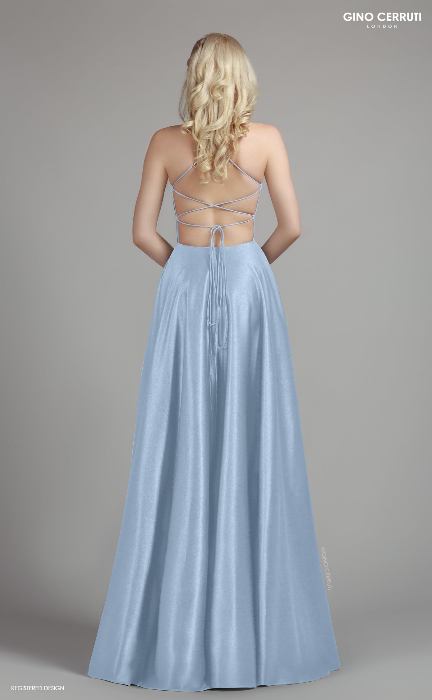 Open Back prom dress