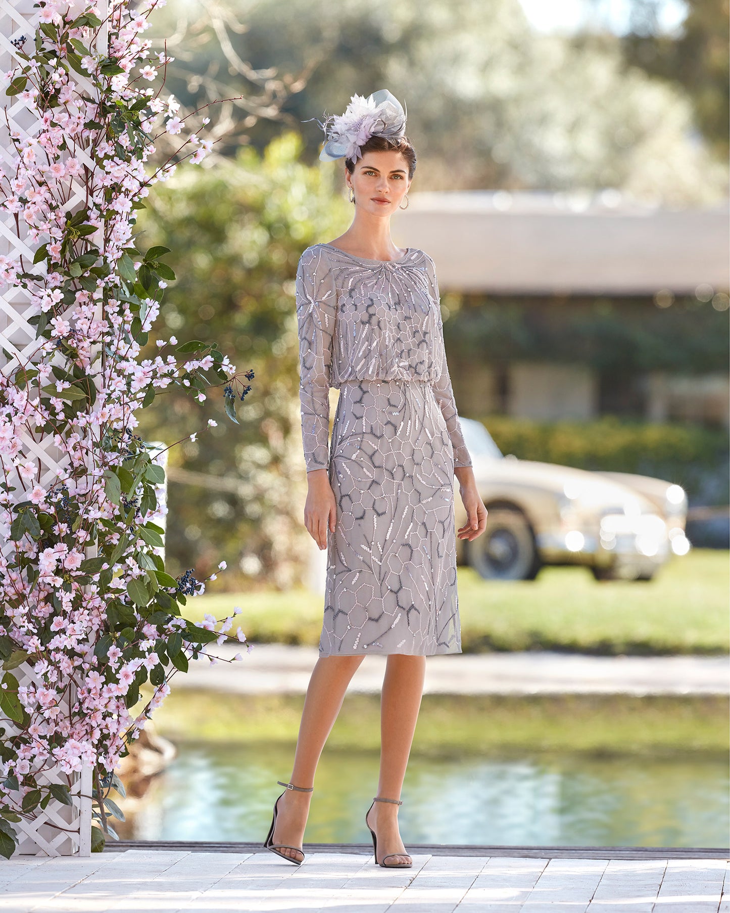 Beaded mother of the bride and groom outfit