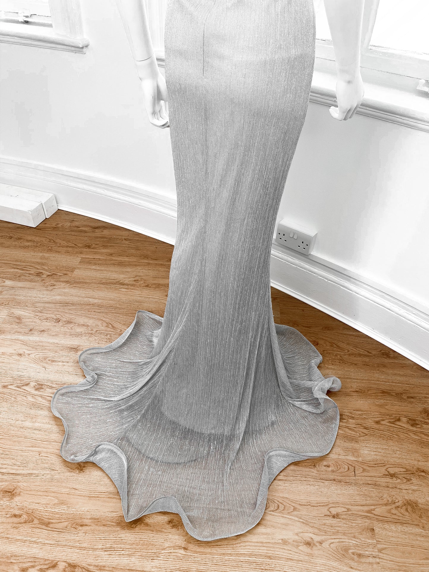 Grey Sparkly Dress