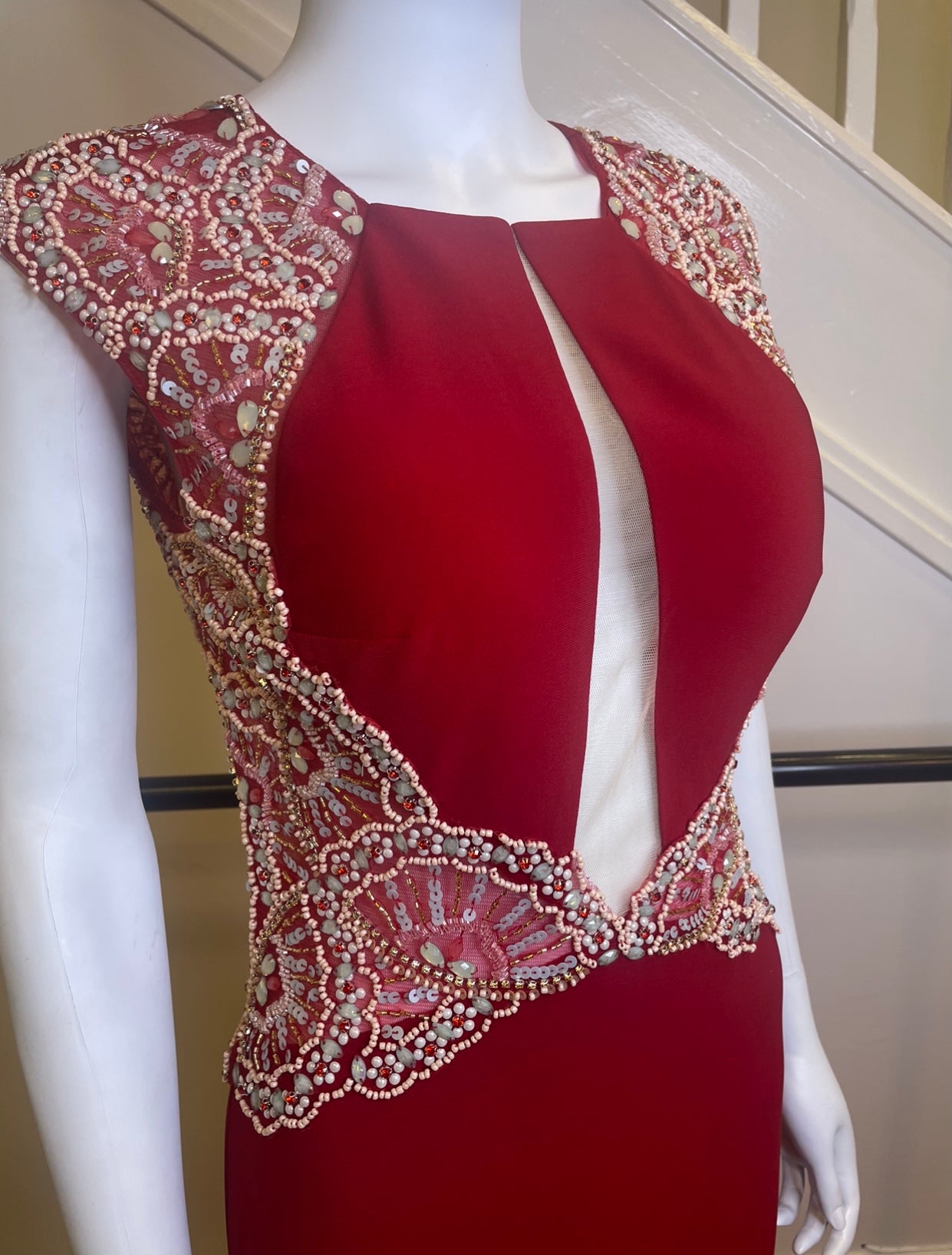 Red prom dress