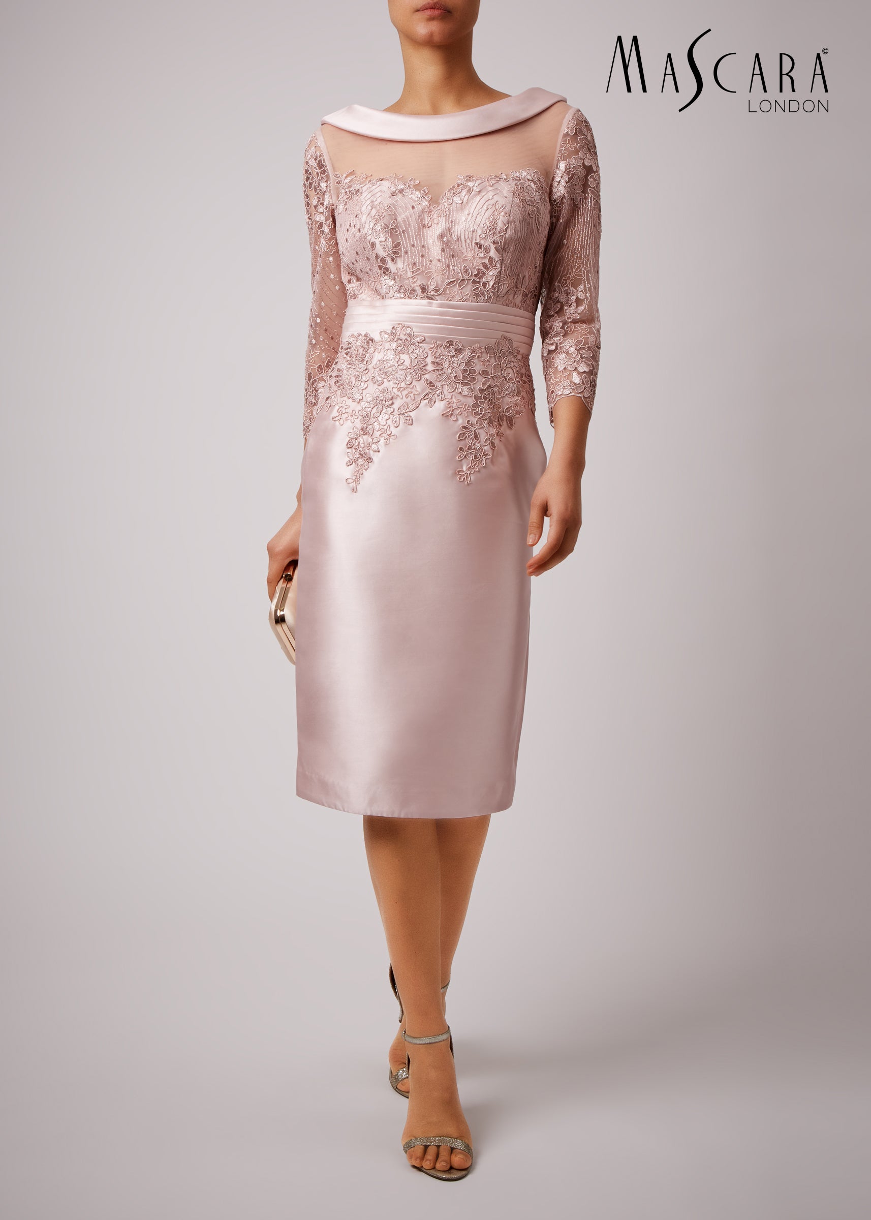 mascara pink dress Mascara Collection Prom Dress Style MC192058