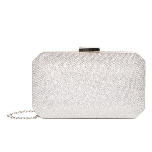 Silver Clutch Bag
