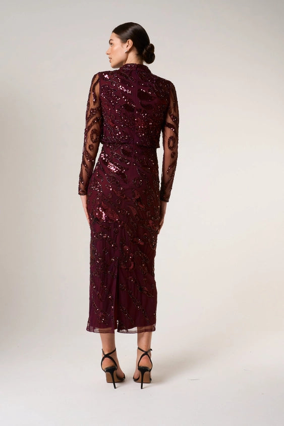 Ethel Berry Sequin Midaxi Dress