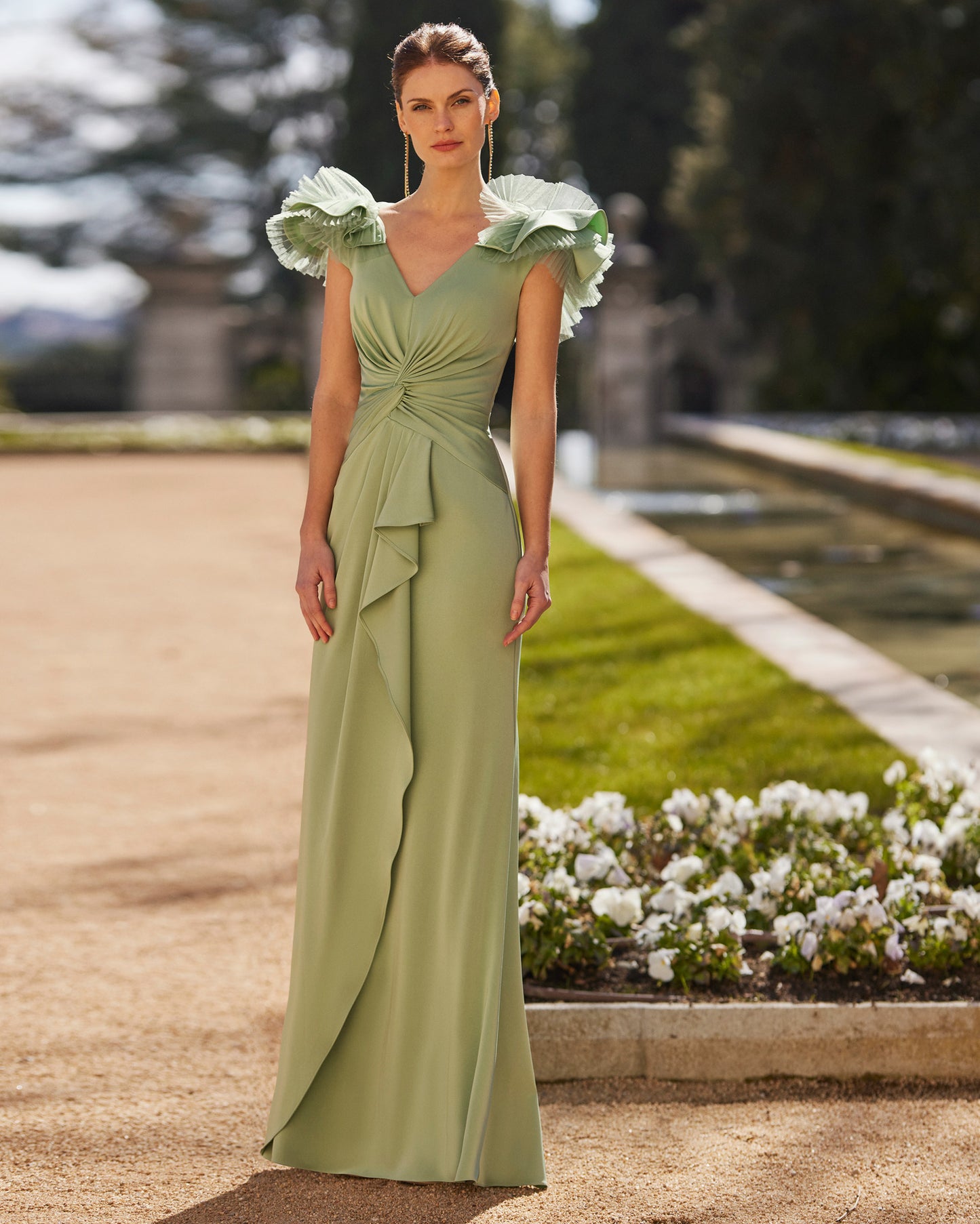 Sage Green Wedding Guest Dress