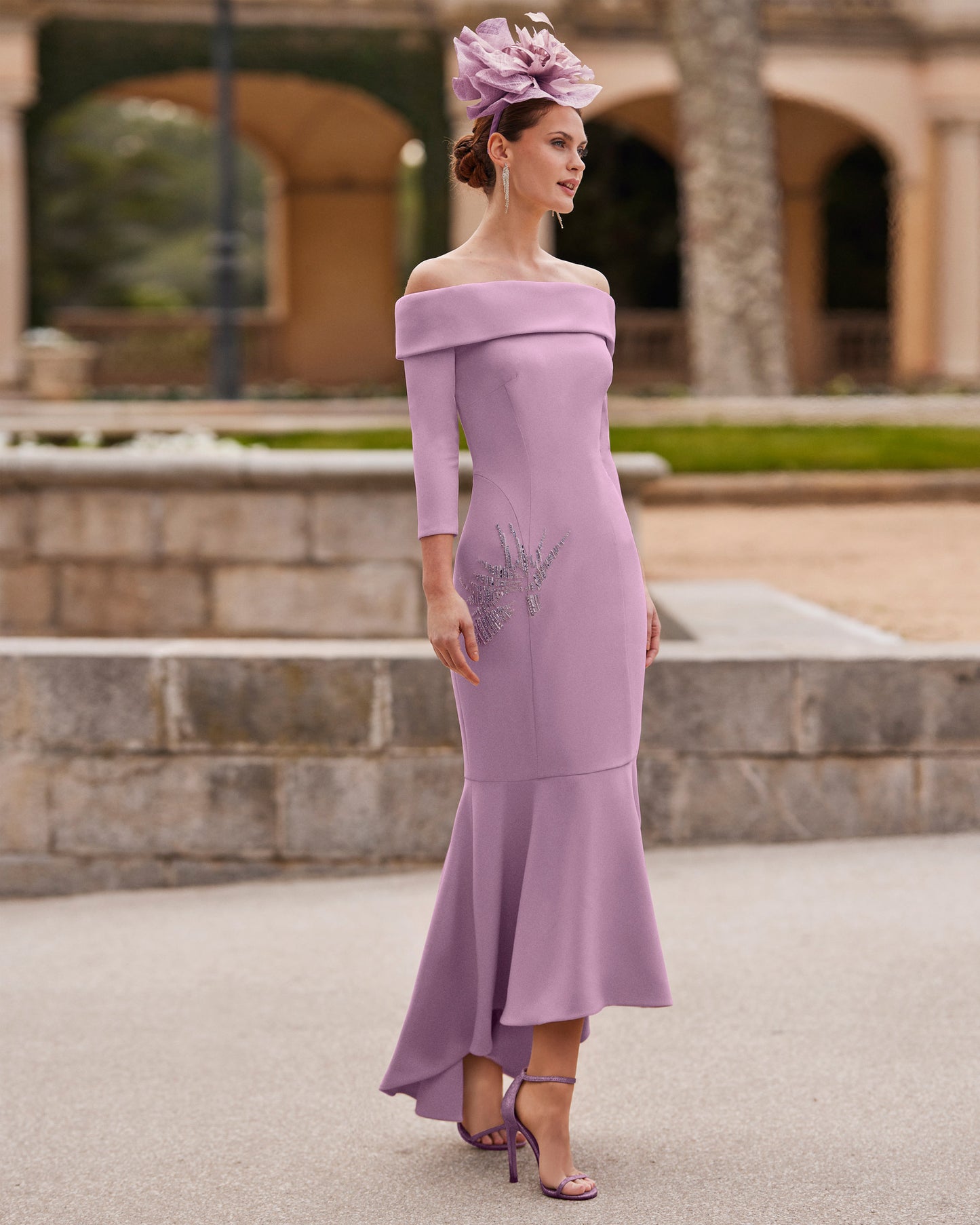 Lilac Mother of the Bride and Groom Outfit