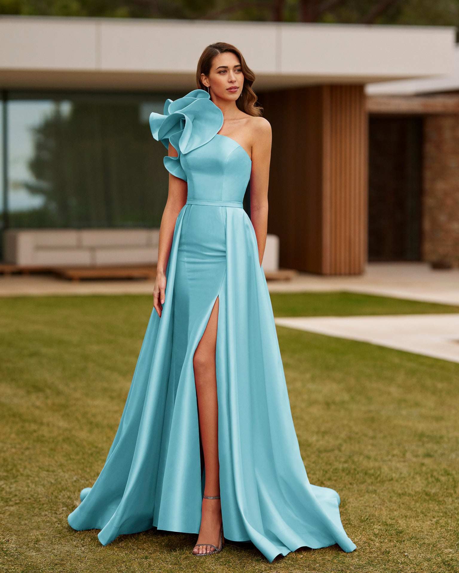 Blue mother of the Bride gown