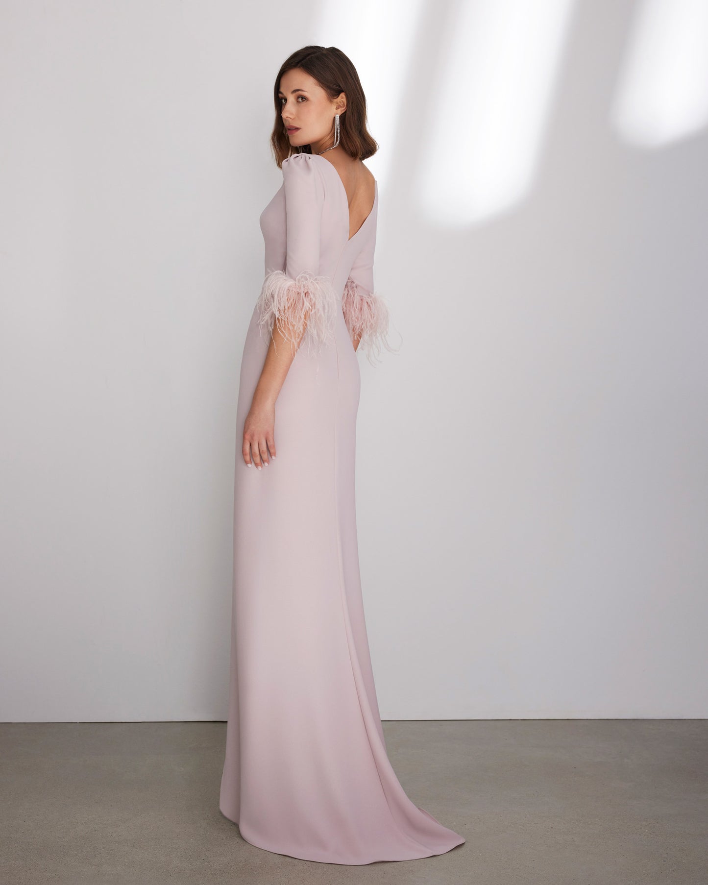 Pale Rose Mother of the Bride Dress