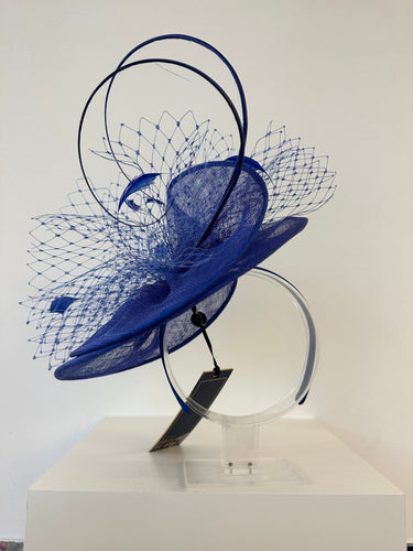 Blue Fascinator