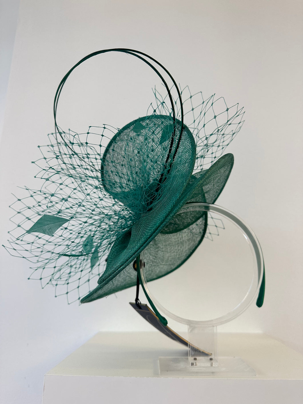 Emerald Fascinator