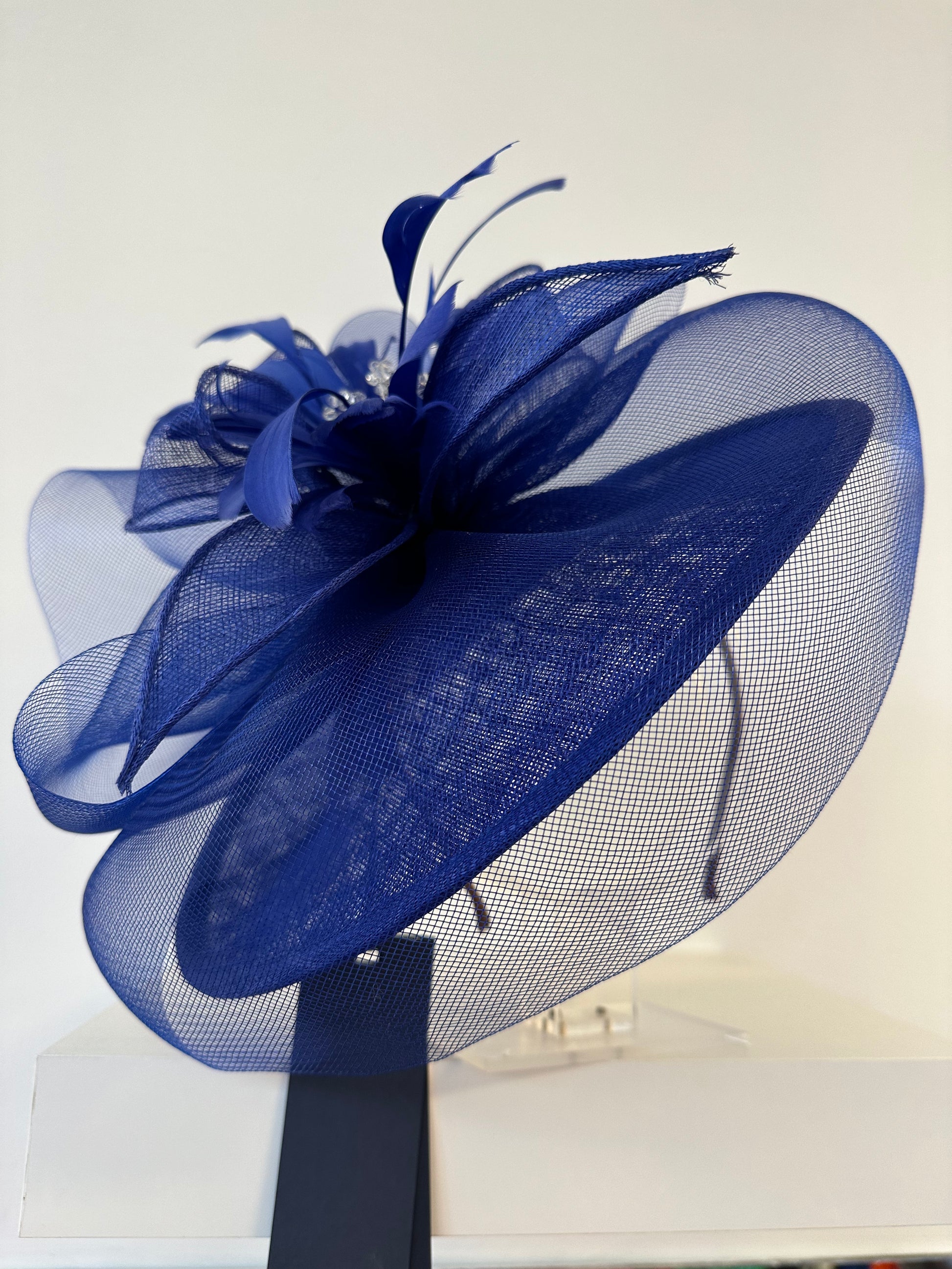 Blue Fascinator
