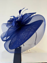 Load image into Gallery viewer, Blue Fascinator
