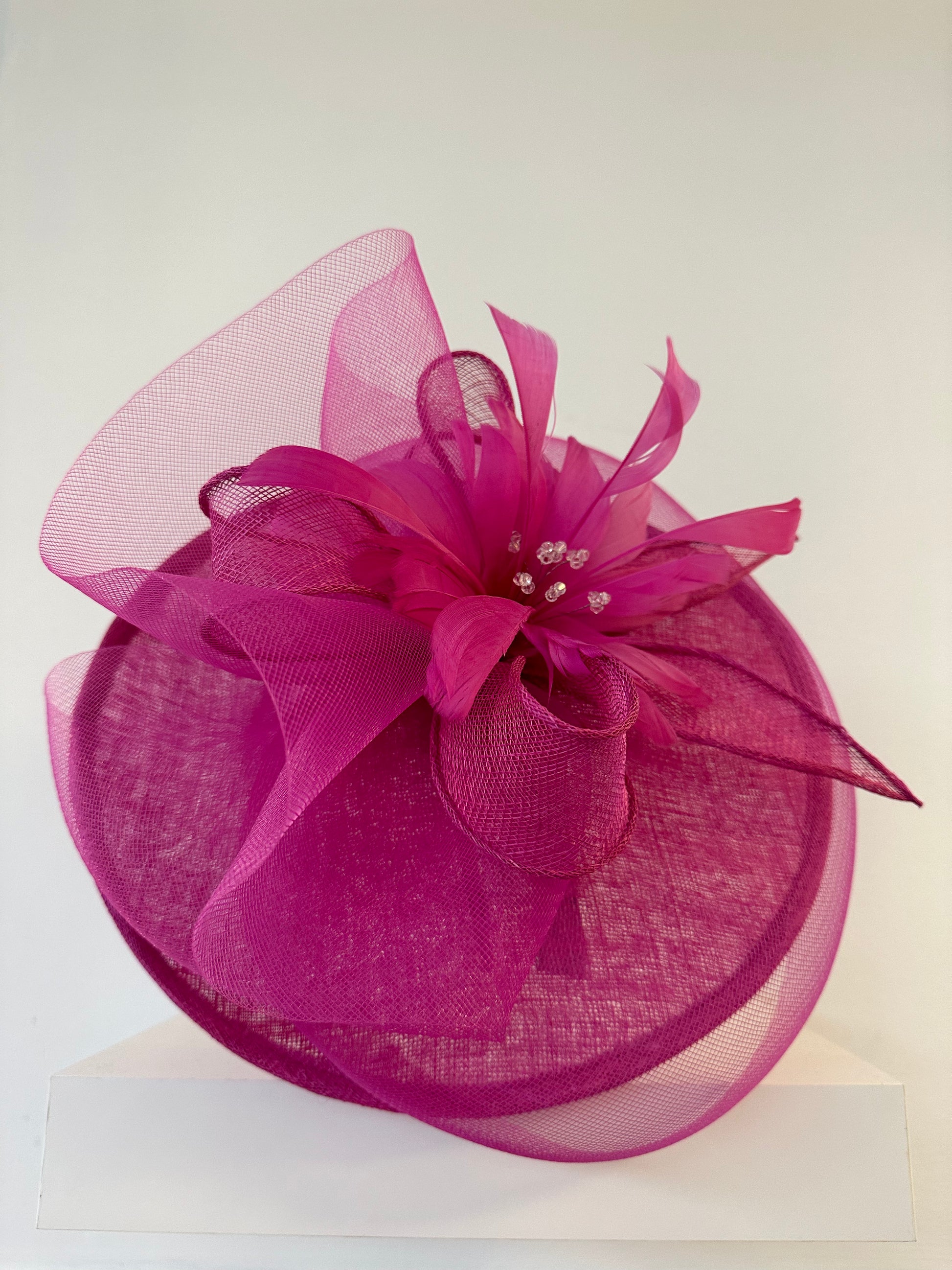 Fuchsia Fascinator