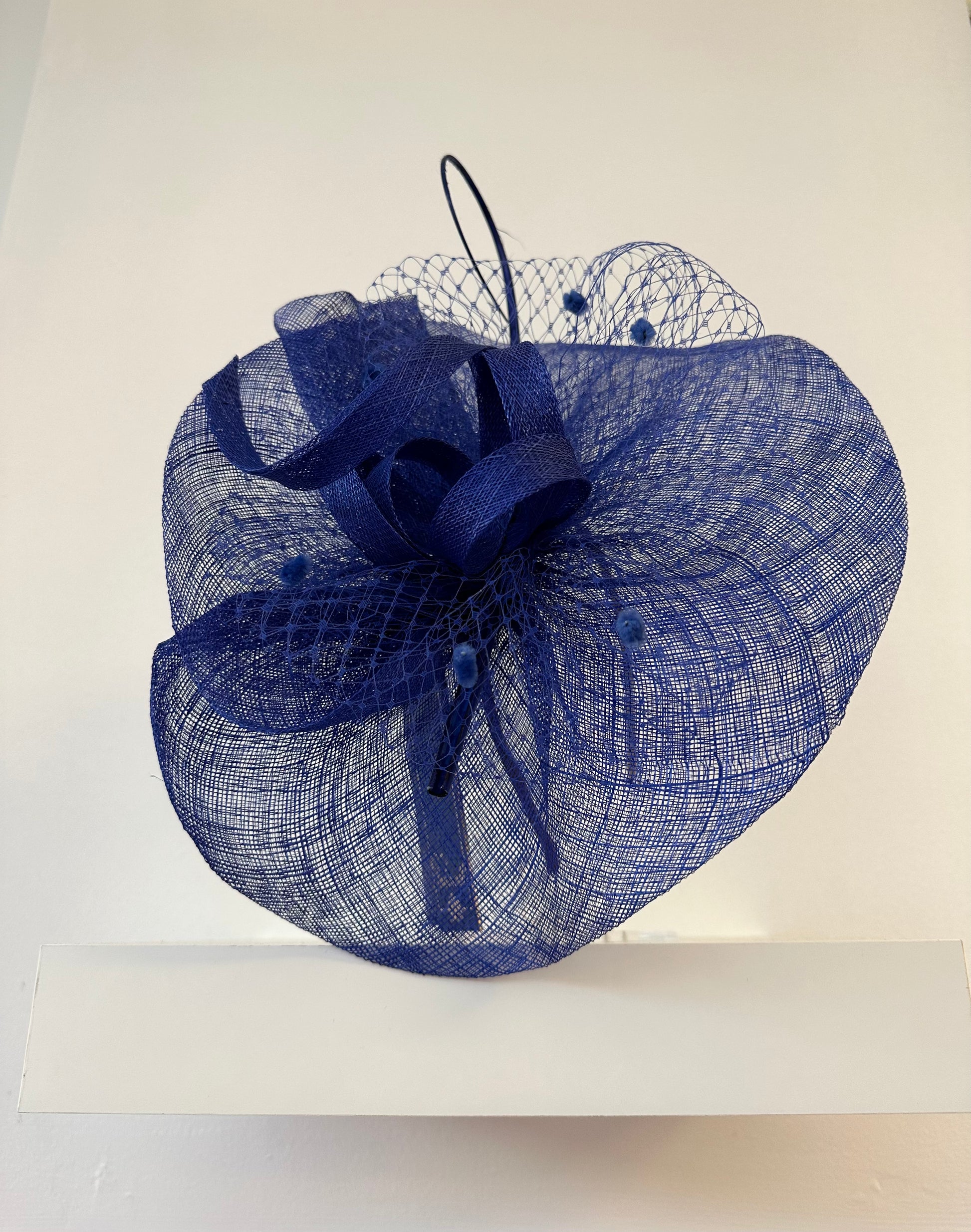 Blue Fascinator