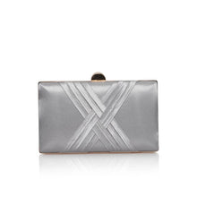 Load image into Gallery viewer, Silver Clutch Bag
