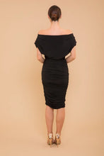 Load image into Gallery viewer, Black wedding guest dress
