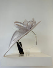 Load image into Gallery viewer, Silver Fascinator
