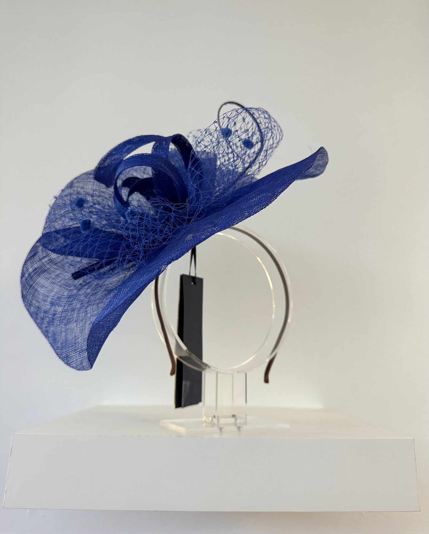 Blue Fascinator