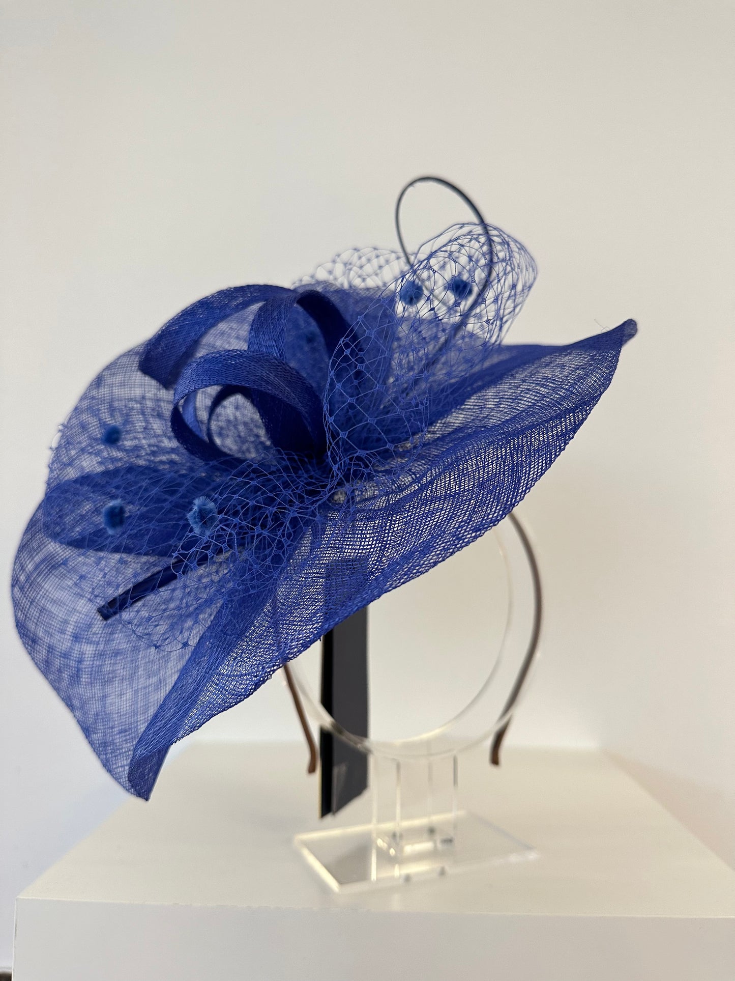 Blue Fascinator