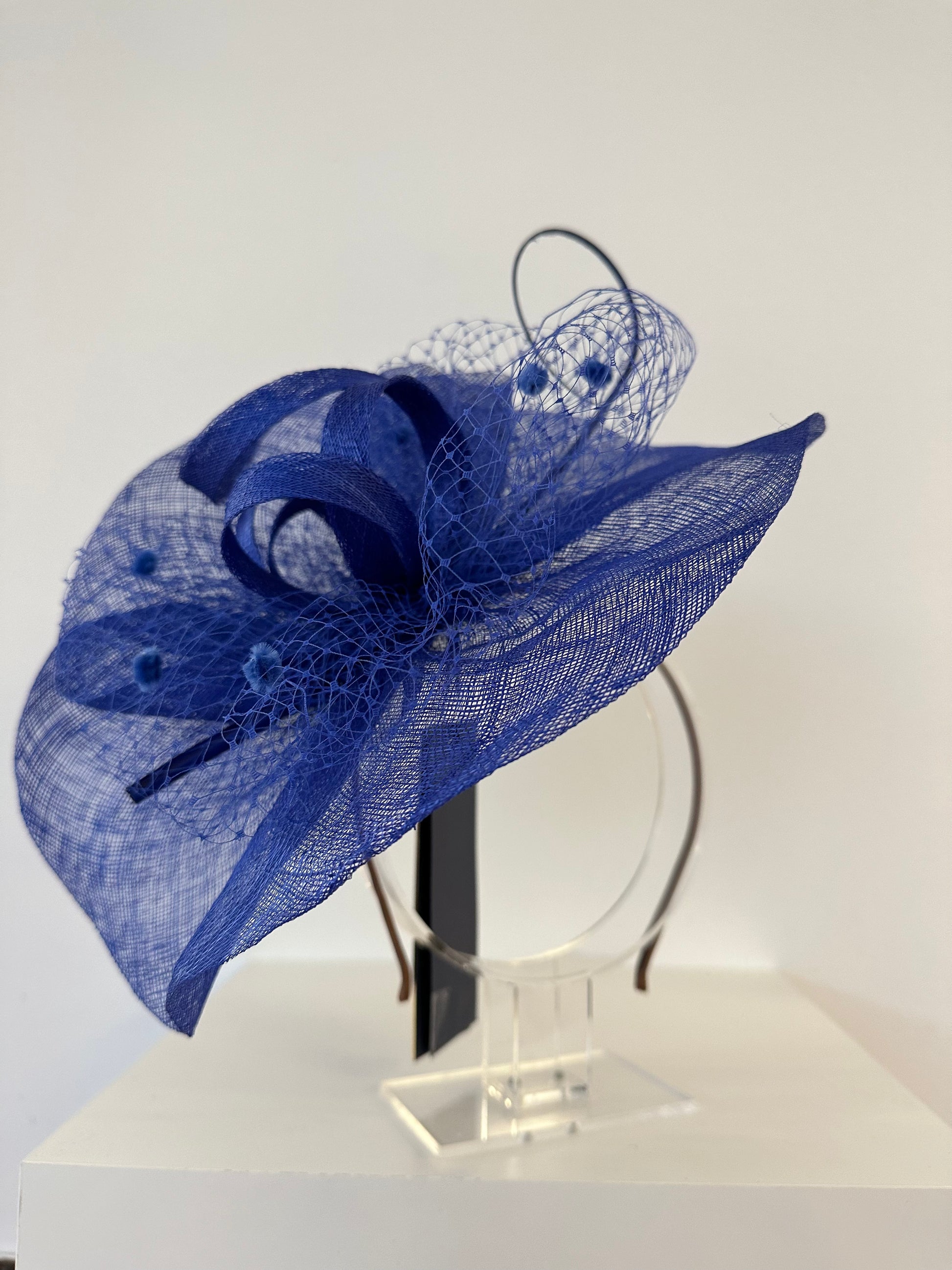 Blue Fascinator
