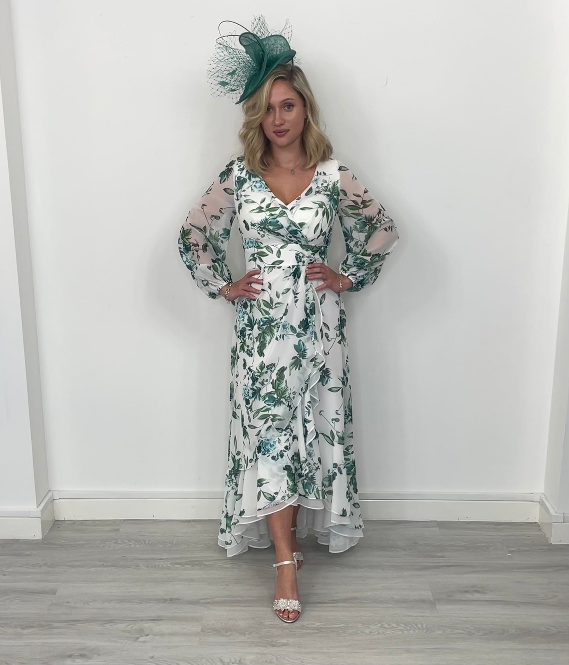 COUTURE CLUB DRESS STY 1GM8 COLOUR  ELM GREEN main image 0