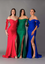 Load image into Gallery viewer, Red, Emerald, Royal Blue Evening Dresses
