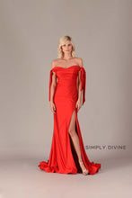 Load image into Gallery viewer, Red Evening Dress
