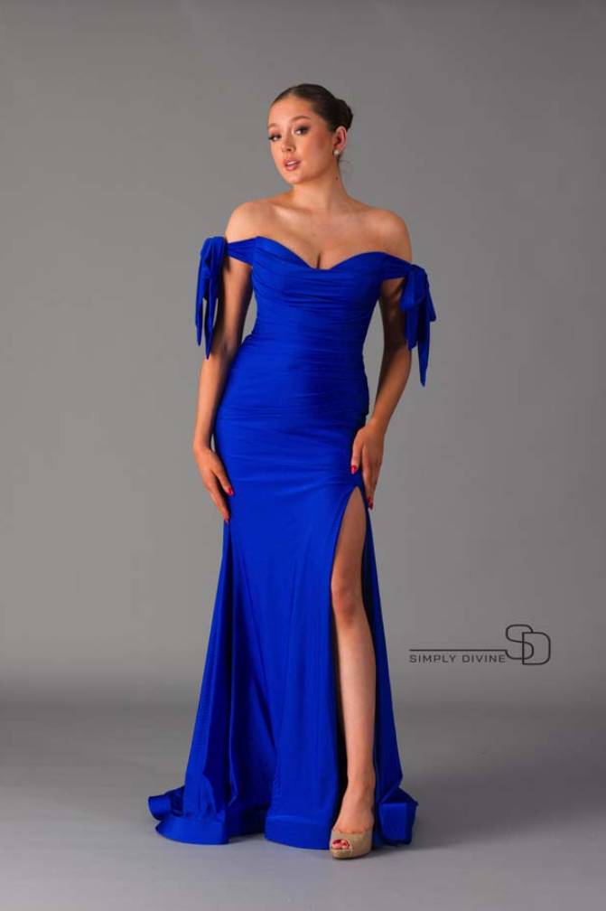 Royal Blue Evening Dress