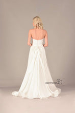 Load image into Gallery viewer, Off-White Strapless Ball Gown
