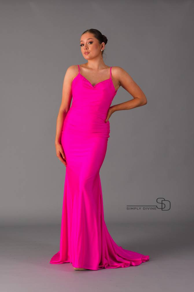 Hot Pink Dress