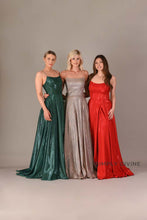 Load image into Gallery viewer, Sparkling Emerald, Copper and Red A-line Dresses
