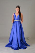 Load image into Gallery viewer, Royal Blue A-line Dress
