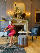 Load image into Gallery viewer, hot pink wedding guest dress
