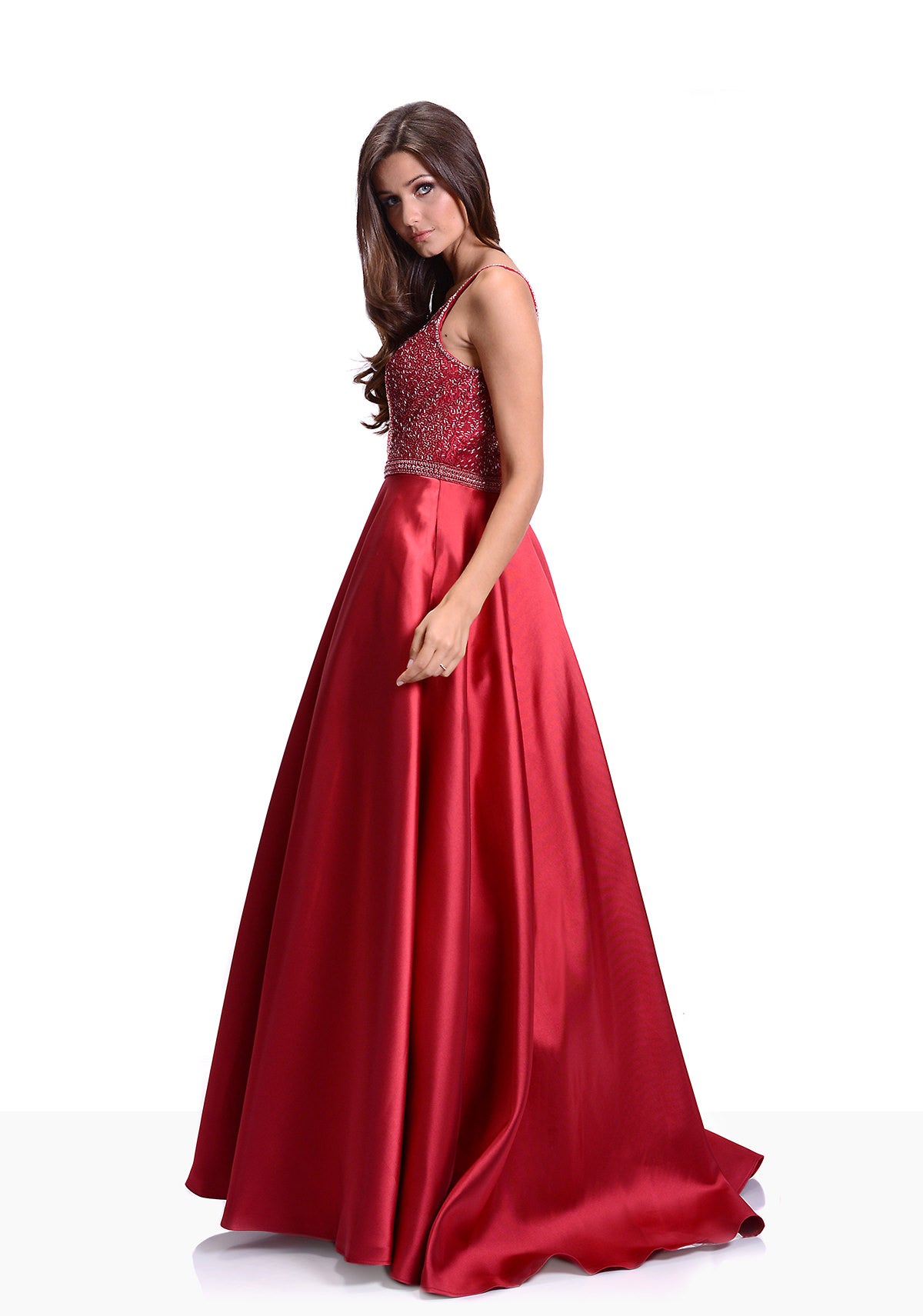 Red prom dress