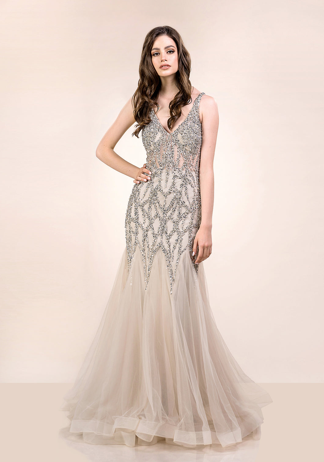 Ghost Grey Prom Dress