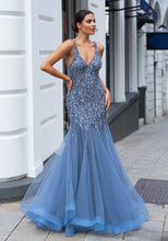 Load image into Gallery viewer, Blue Prom Dress
