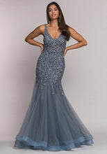 Load image into Gallery viewer, Light Blue Prom dress
